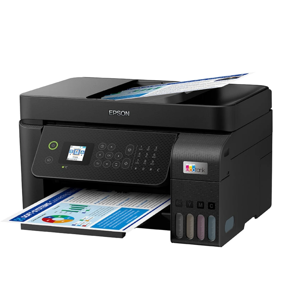 Epson Ink Tank Color Printer L5290 A4 Multi Function with ADF | Fax | WiFi view 2